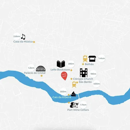 Victoria @ Clerigos アパート